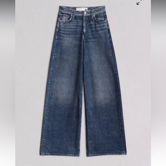 rag & bone Blue Flare & Wide Leg Jeans